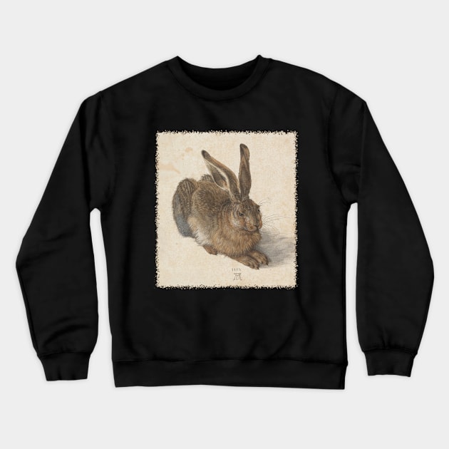 Young Hare by Albrecht Durer Crewneck Sweatshirt by MasterpieceCafe